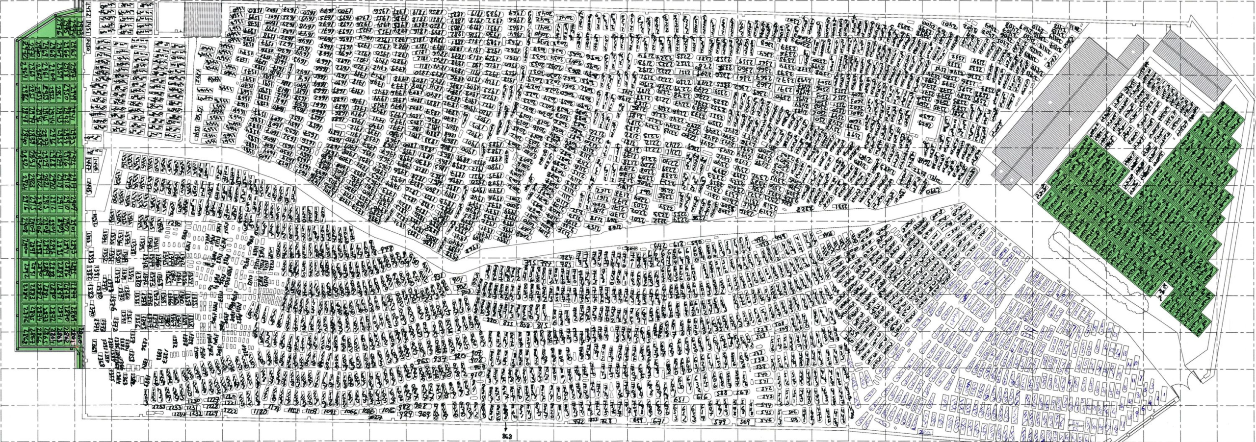 North Front Cemetery plan